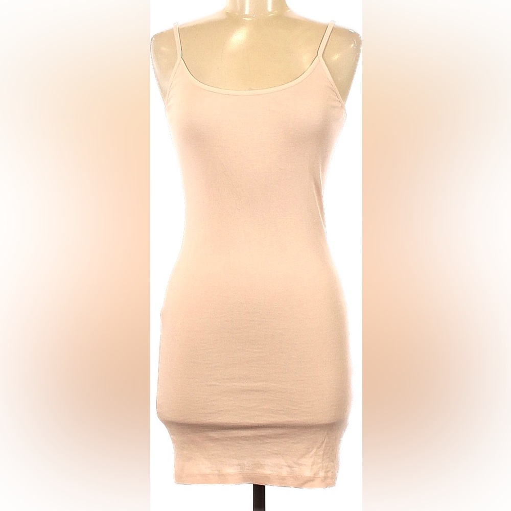 Joie Slip Dress, cotton modal fabric, nude/blush, size M